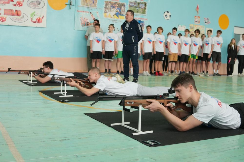 В школы региона доставлены мобильные биатлонные комплексы В школы региона доставлены мобильные биатлонные комплексы