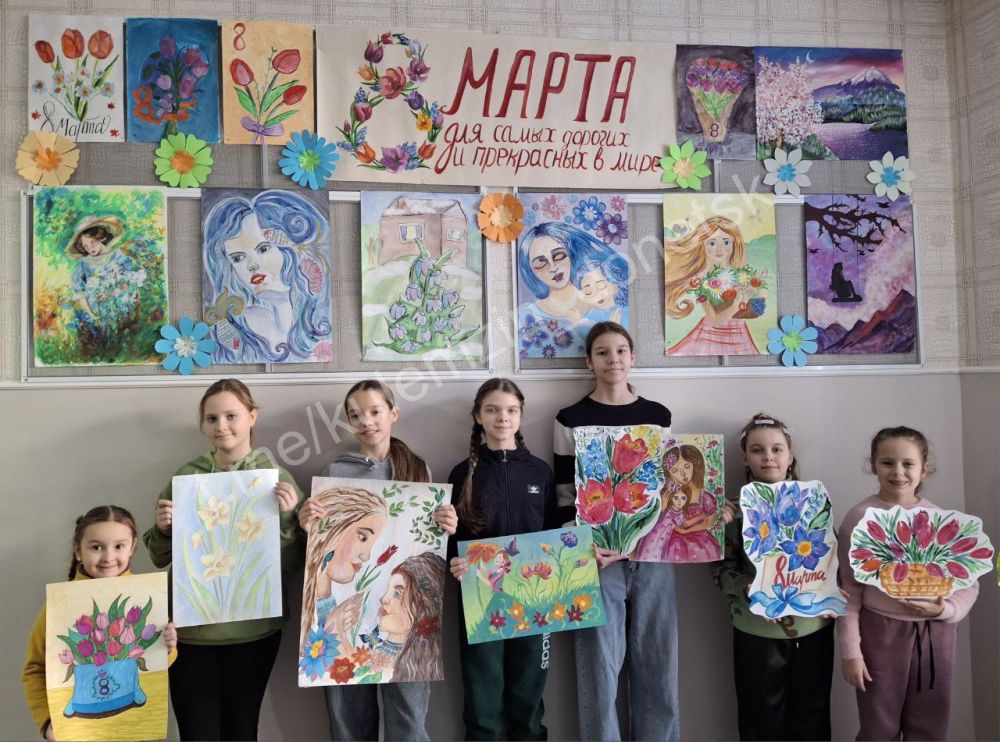Чудесный праздник 8 Марта, который приходит весенней порой Чудесный праздник 8 Марта, который приходит весенней порой