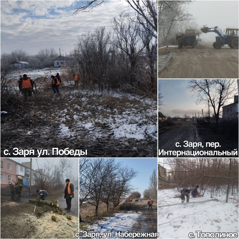 Во исполнение поручения Главы Донецкой Народной Республики Дениса Владимировича Пушилина на территории Володарского муниципального округа продолжаем проводить субботники Во исполнение поручения Главы Донецкой Народной Республики Дениса Владимировича Пушилина на территории Володарского муниципального округа продолжаем проводить субботники