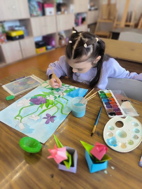 Сегодня, 6 марта, на отделе ИЗО к Международному женскому дню 8 Марта преподавателем Ивановой Л.В Сегодня, 6 марта, на отделе ИЗО к Международному женскому дню 8 Марта преподавателем Ивановой Л.В