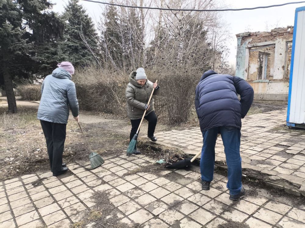 Фото с субботника на населенным пунктам Фото с субботника на населенным пунктам