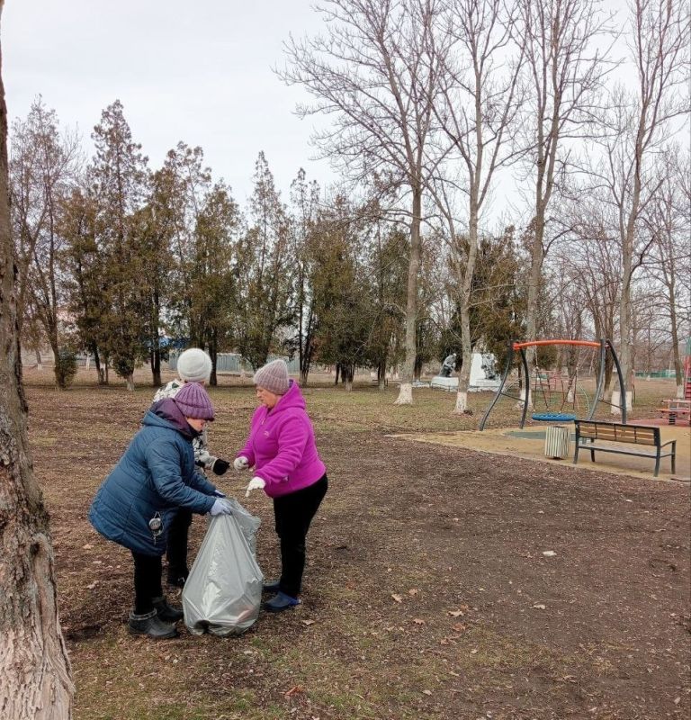 Фото с субботника на населенным пунктам Фото с субботника на населенным пунктам