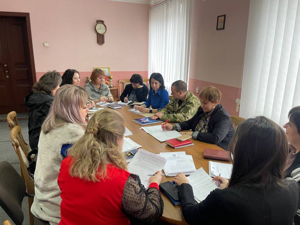 В администрации Ясиноватского муниципального округа 6 марта 2025г В администрации Ясиноватского муниципального округа 6 марта 2025г