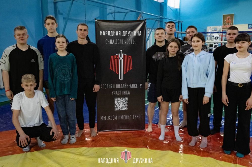 Команда «Народной Дружины» снова в Ждановке Команда «Народной Дружины» снова в Ждановке