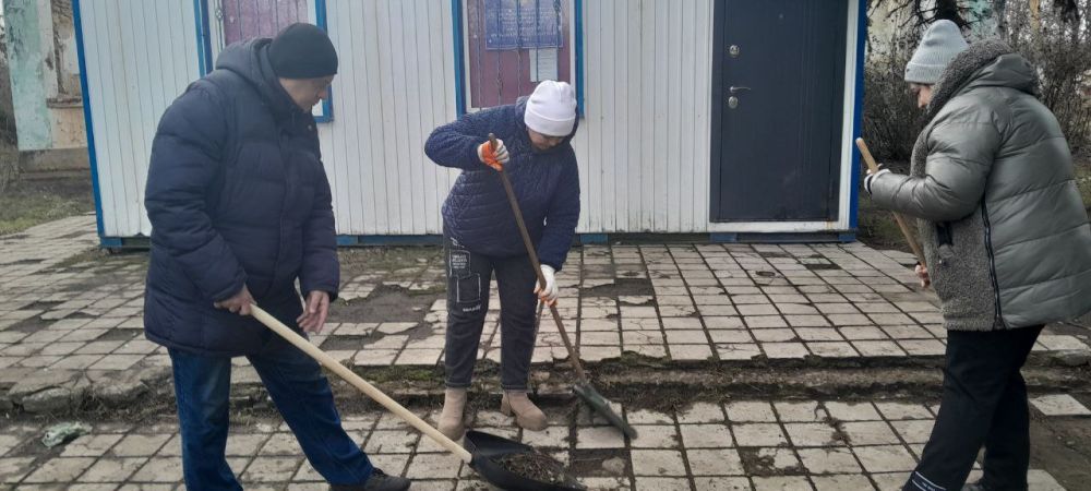 Фото с субботника на населенным пунктам Фото с субботника на населенным пунктам