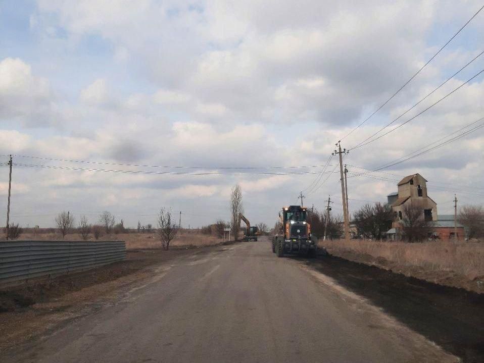 В направлении к селу Подгорное будет восстановлено 7 км автомобильной дороги В направлении к селу Подгорное будет восстановлено 7 км автомобильной дороги