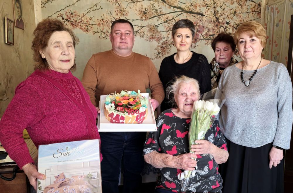 Иван Адамец: Поздравление со 100-летним юбилеем! Иван Адамец: Поздравление со 100-летним юбилеем!