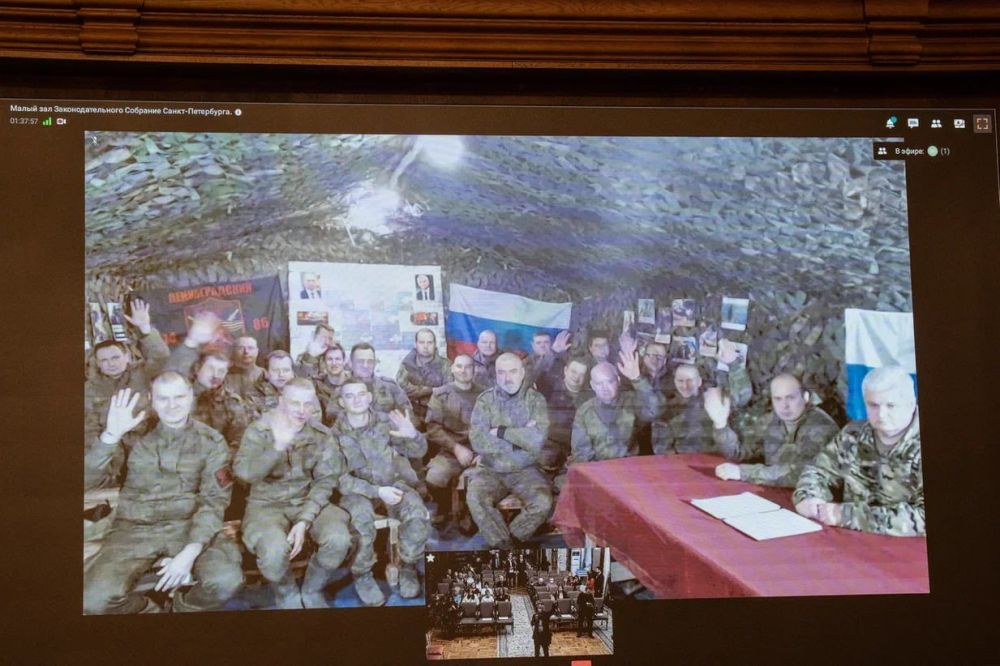 В преддверии Международного женского дня #депутат_Малькевич принял участие в особенной встрече – телемосте между Законодательным Собранием Санкт-Петербурга и Ленинградским гвардейским мотострелковым полком В преддверии Международного женского дня #депутат_Малькевич принял участие в особенной встрече – телемосте между Законодательным Собранием Санкт-Петербурга и Ленинградским гвардейским мотострелковым полком