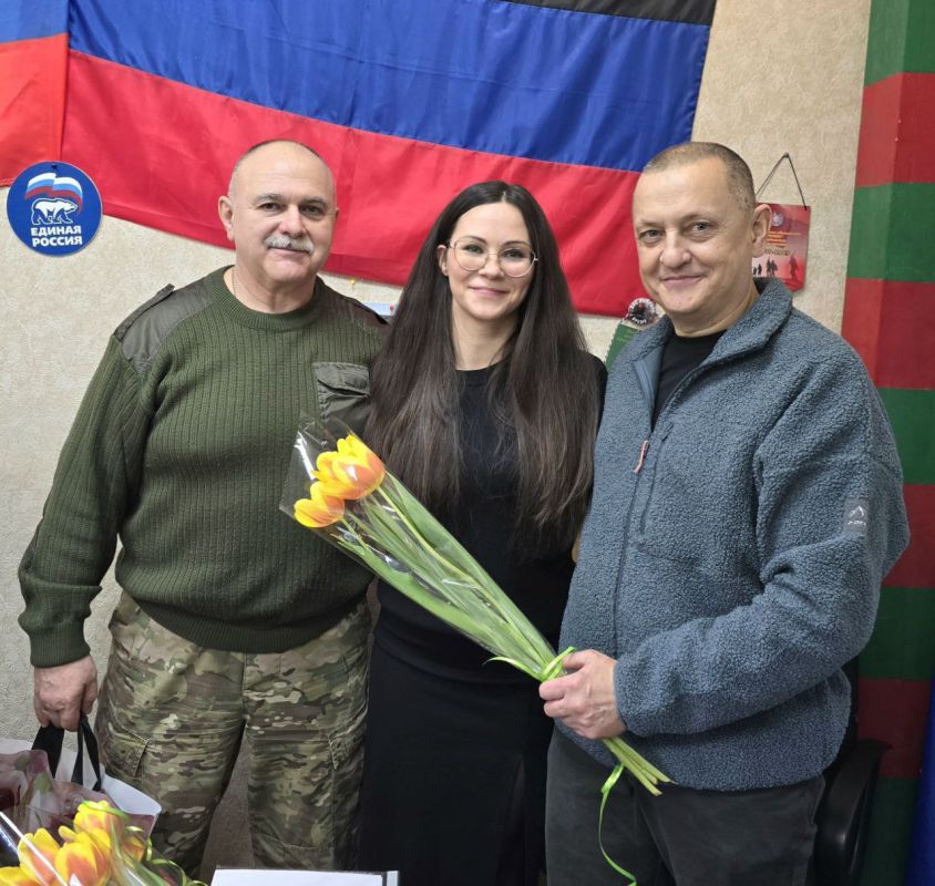 Дмитрий Огилец: Сегодня поздравили лучшую часть Макеевской городской организации "Российский союз ветеранов Афганистана и специальных военных операций" с 8 Марта! Дмитрий Огилец: Сегодня поздравили лучшую часть Макеевской городской организации "Российский союз ветеранов Афганистана и специальных военных операций" с 8 Марта!