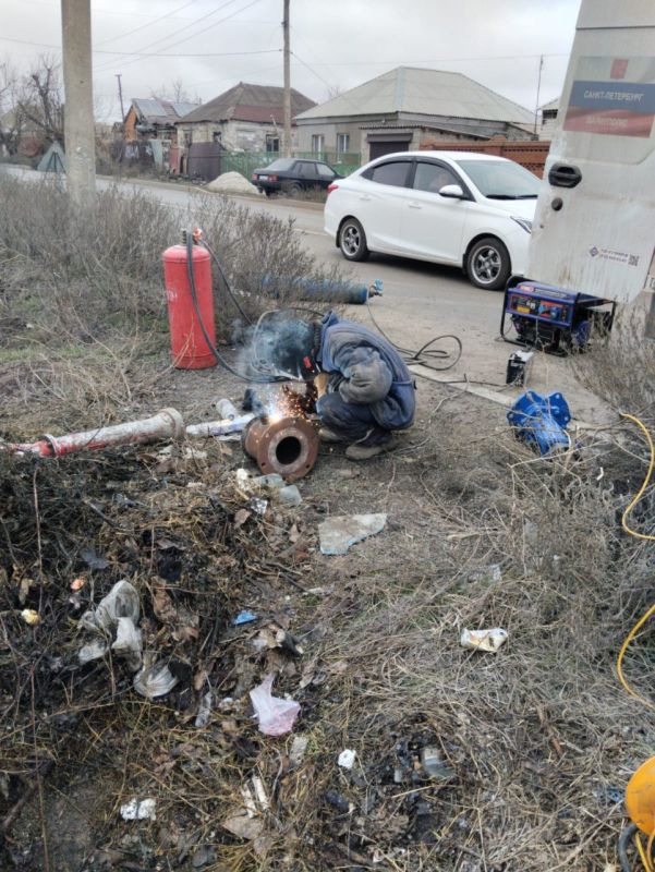 Петербургские аварийные бригады спасают Мариуполь от коммунальных ЧП! Петербургские аварийные бригады спасают Мариуполь от коммунальных ЧП!