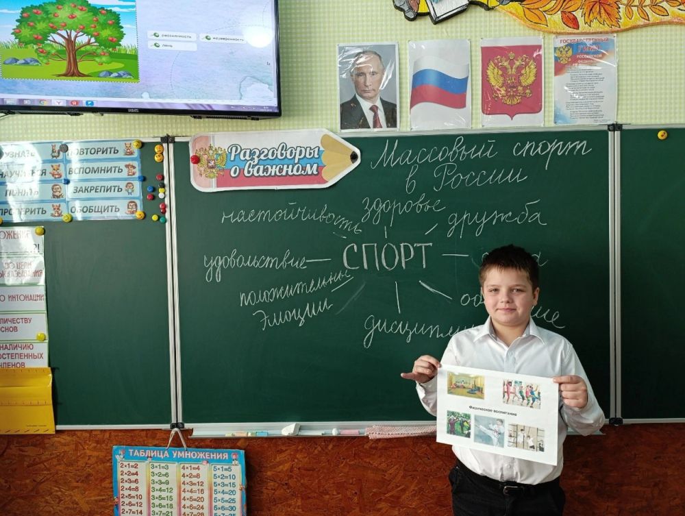 «Разговоры о важном» в школах города Моспино «Разговоры о важном» в школах города Моспино