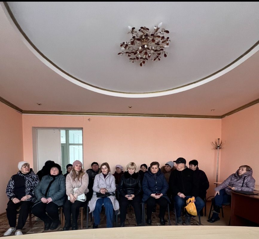 11 марта, заведующий Мирненским территориальным сектором провела встречу с населением пгт 11 марта, заведующий Мирненским территориальным сектором провела встречу с населением пгт