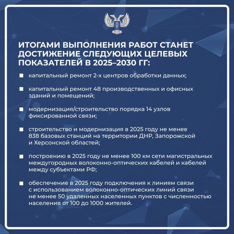 В рамках «Правительственного часа», проведенного на пленарном заседании Народного Совета 11 марта, министр цифрового развития государственного управления, информационных технологий и связи ДНР Денис Курашов рассказал о... В рамках «Правительственного часа», проведенного на пленарном заседании Народного Совета 11 марта, министр цифрового развития государственного управления, информационных технологий и связи ДНР Денис Курашов рассказал о...