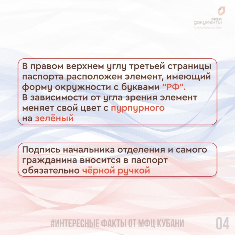 Сегодня, 13 марта, отмечается День паспорта Российской Федерации! Сегодня, 13 марта, отмечается День паспорта Российской Федерации!