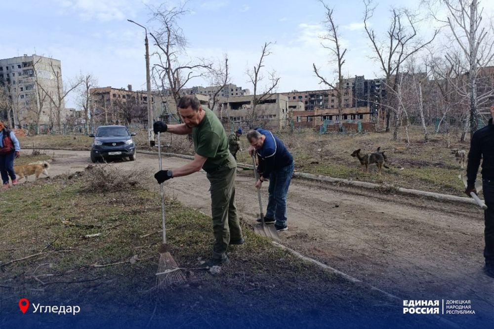 Угледар – на пути к мирной жизни Угледар – на пути к мирной жизни
