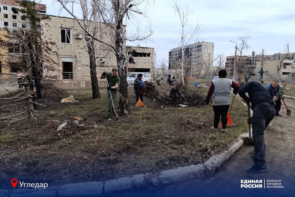 Угледар – на пути к мирной жизни Угледар – на пути к мирной жизни