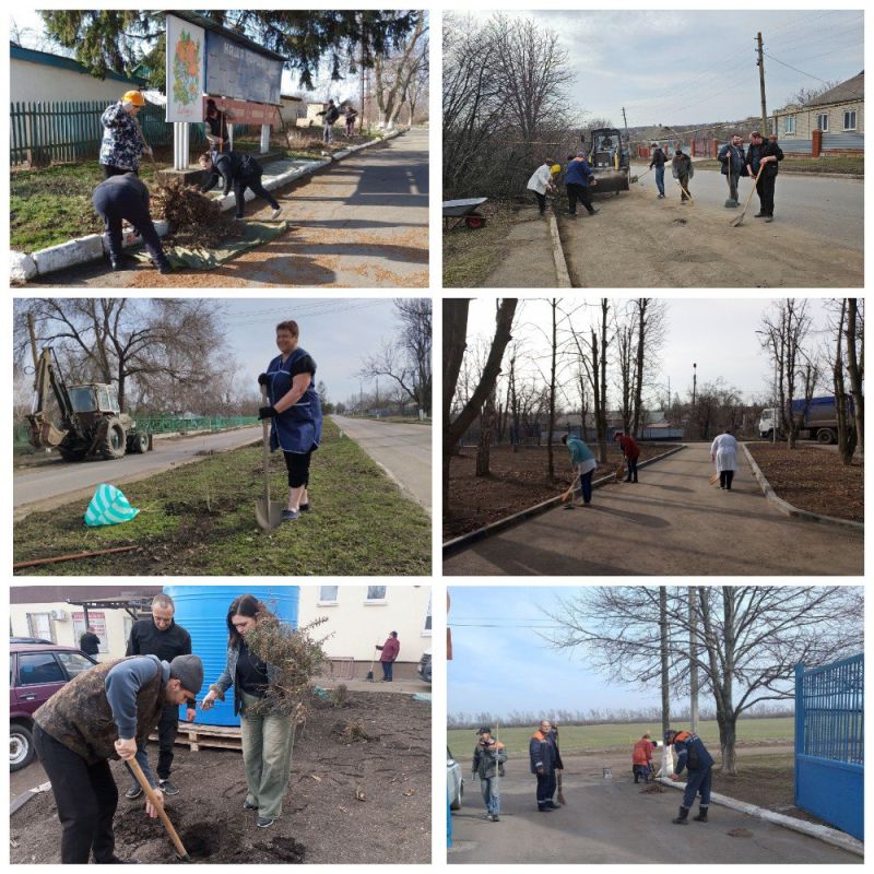 Волновахский округ активно участвует в месячнике по благоустройству и озеленению Волновахский округ активно участвует в месячнике по благоустройству и озеленению