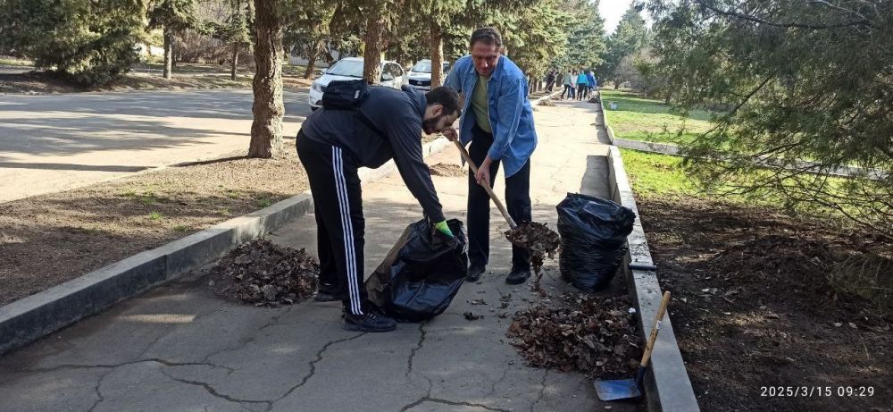 Александр Качанов: Докучаевцы присоединились к наведению порядка и чистоты в городском округе Александр Качанов: Докучаевцы присоединились к наведению порядка и чистоты в городском округе