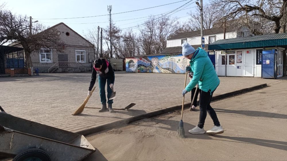 Сегодня, 15 марта Юрьевский сельский клуб принял участие в общереспубликанском субботнике Сегодня, 15 марта Юрьевский сельский клуб принял участие в общереспубликанском субботнике