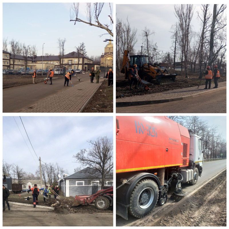 Волновахский округ активно участвует в месячнике по благоустройству и озеленению Волновахский округ активно участвует в месячнике по благоустройству и озеленению