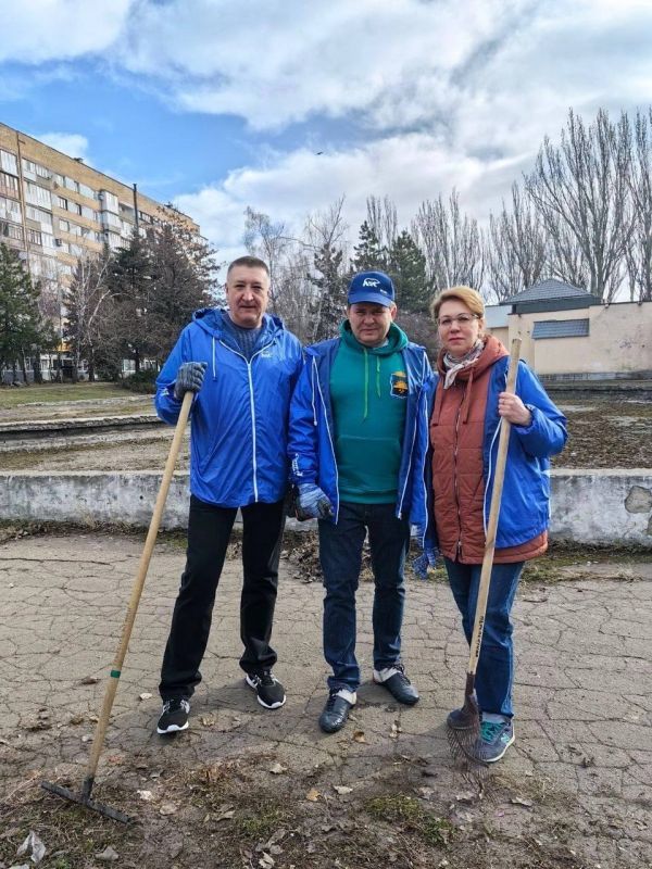 «Вместе приведем нашу Республику в порядок»: В ДНР стартовал месячник благоустройства и озеленения территорий «Вместе приведем нашу Республику в порядок»: В ДНР стартовал месячник благоустройства и озеленения территорий