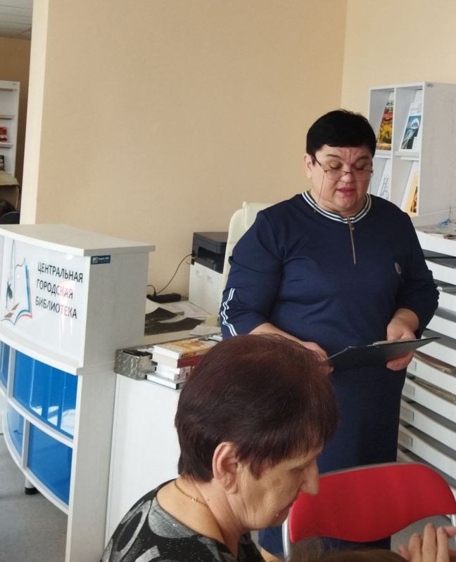 В библиотеках Снежного прошли культурные мероприятия В библиотеках Снежного прошли культурные мероприятия