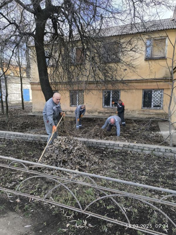 15 марта 2025 года сотрудники всех структурных подразделений ГУП ДНР «УГЛЕТЕЛЕКОМ» приняли участие в общереспубликанском субботнике 15 марта 2025 года сотрудники всех структурных подразделений ГУП ДНР «УГЛЕТЕЛЕКОМ» приняли участие в общереспубликанском субботнике