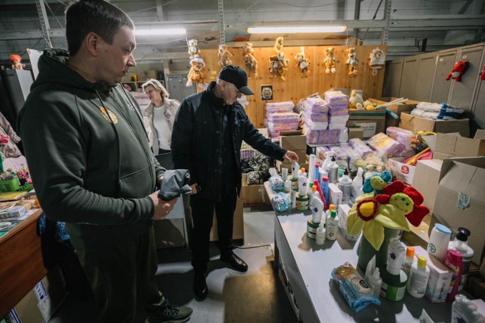 Олег Моргун: Очередной гуманитарный груз привёз в Мариуполь общественный деятель из Подмосковья Василий Лукунин Олег Моргун: Очередной гуманитарный груз привёз в Мариуполь общественный деятель из Подмосковья Василий Лукунин