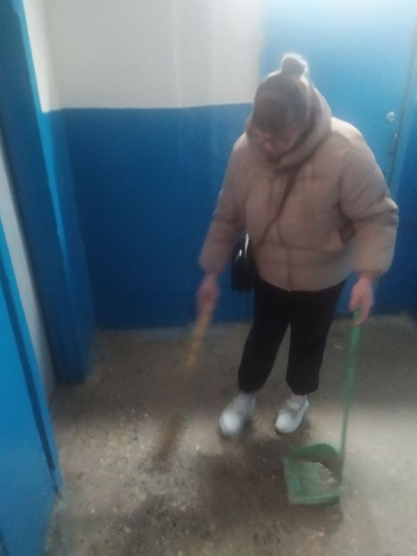 Елена Рязанцева: Сегодня, 19.03.2025 года, силами сотрудников жилищно-коммунальных предприятий Пролетарского внутригородского района г. Донецка были выполнены следующие работы: Елена Рязанцева: Сегодня, 19.03.2025 года, силами сотрудников жилищно-коммунальных предприятий Пролетарского внутригородского района г. Донецка были выполнены следующие работы: