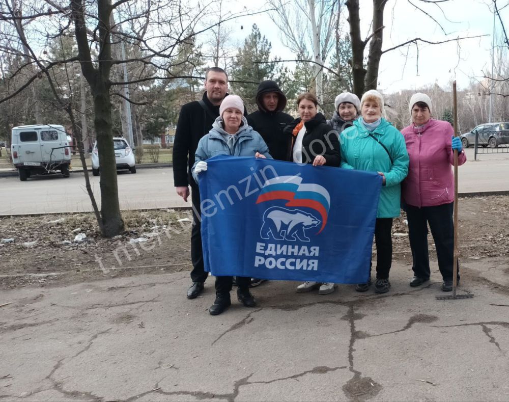 Алексей Кулемзин: Акция «Чистый четверг» во всех районах города Донецка! Алексей Кулемзин: Акция «Чистый четверг» во всех районах города Донецка!