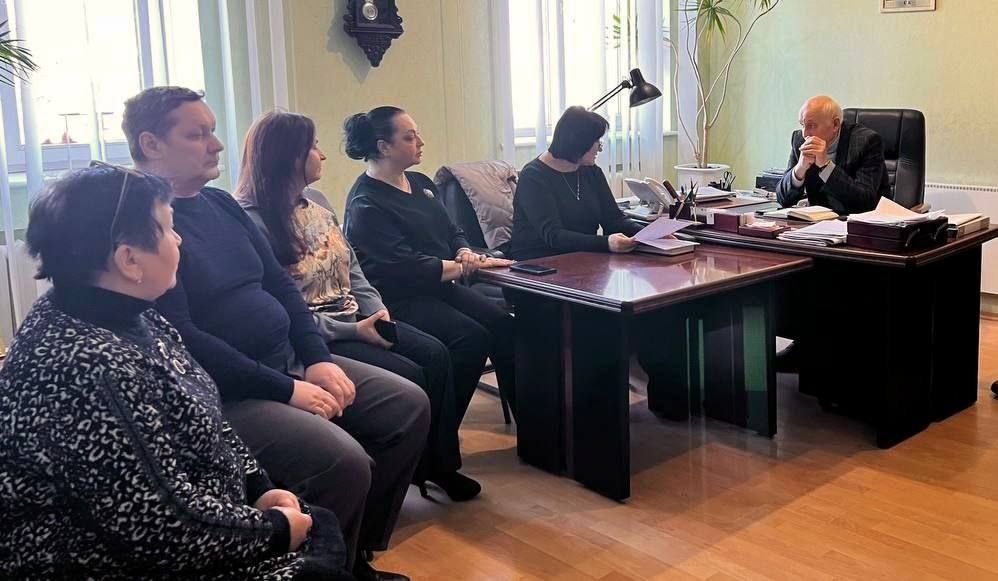 Михаил Меренков: Сегодня, 20 марта, первый заместитель руководителя Управы Буденновского внутригородского района Елена Булавицкая провела встречу с Михаил Меренков: Сегодня, 20 марта, первый заместитель руководителя Управы Буденновского внутригородского района Елена Булавицкая провела встречу с