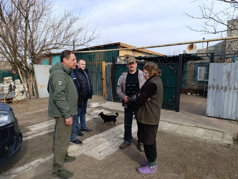 Константин Зинченко: Пообщался с жителями села Павловка Константин Зинченко: Пообщался с жителями села Павловка