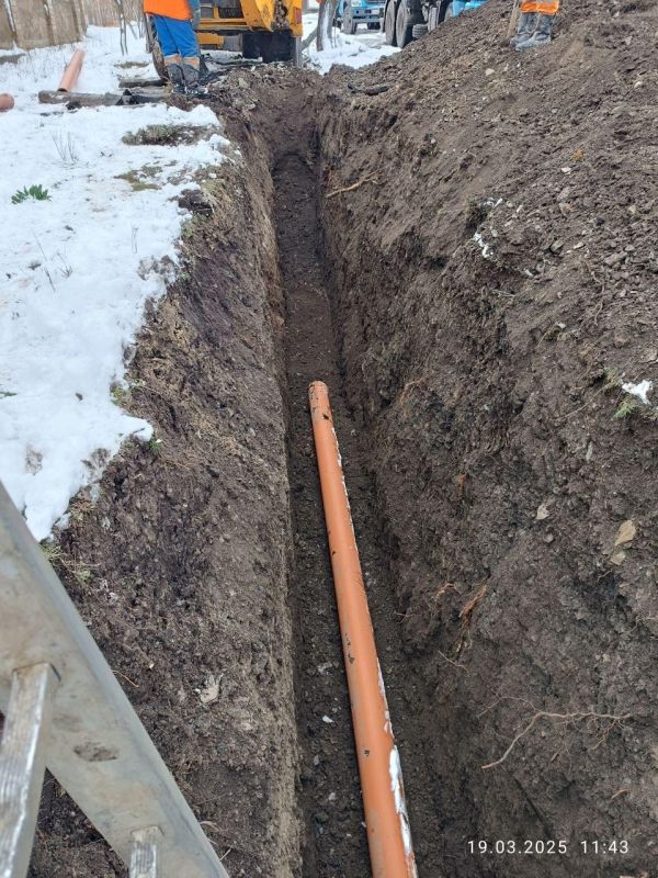 Нижегородские специалисты устранили последствия аварии на канализационных сетях в пгт Горное Нижегородские специалисты устранили последствия аварии на канализационных сетях в пгт Горное