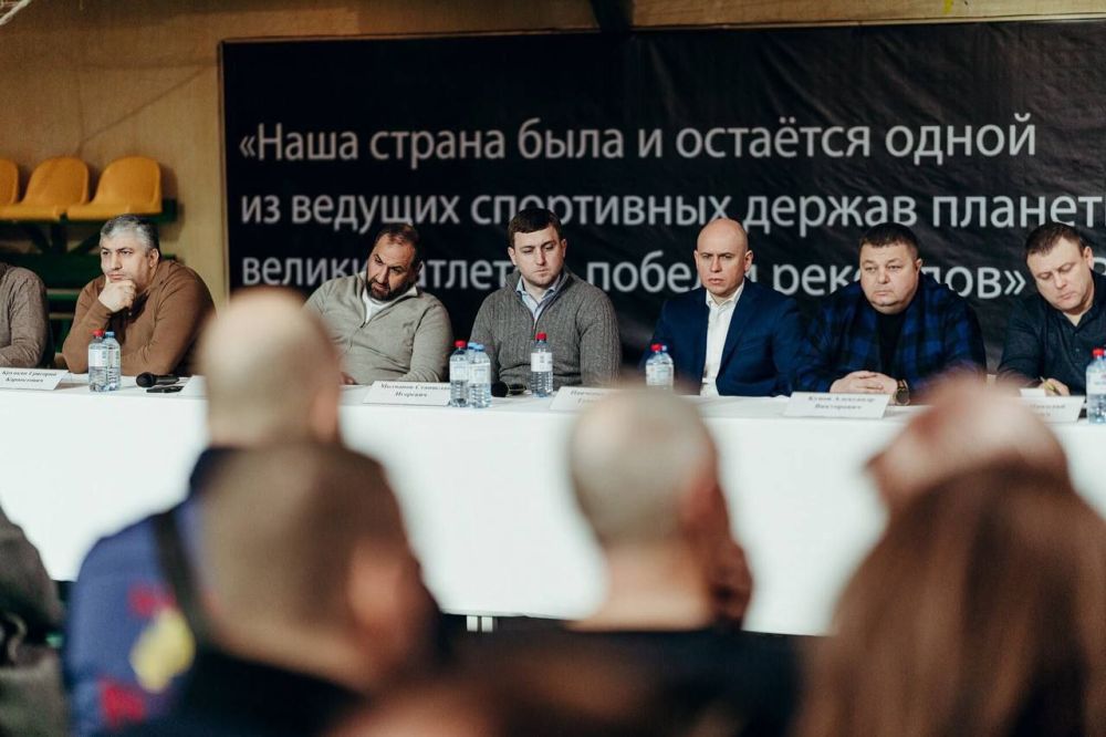 Вчера, 19 марта, прошла внеочередная конференция Региональной общественной организации «Федерация бокса Донецкой Народной Республики» в спортивном комплексе «Сила Донбасса» Вчера, 19 марта, прошла внеочередная конференция Региональной общественной организации «Федерация бокса Донецкой Народной Республики» в спортивном комплексе «Сила Донбасса»