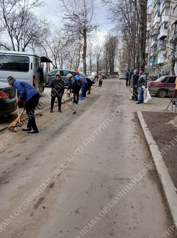 Продолжаем общереспубликанский субботник Продолжаем общереспубликанский субботник