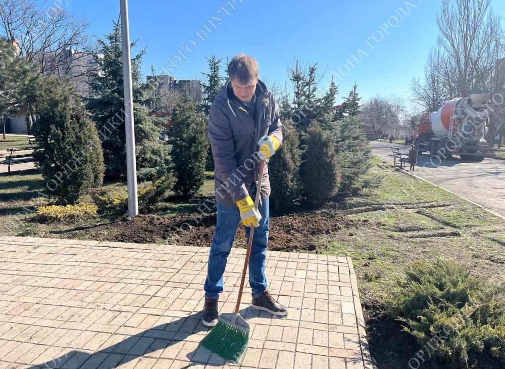Продолжаем общереспубликанский субботник Продолжаем общереспубликанский субботник