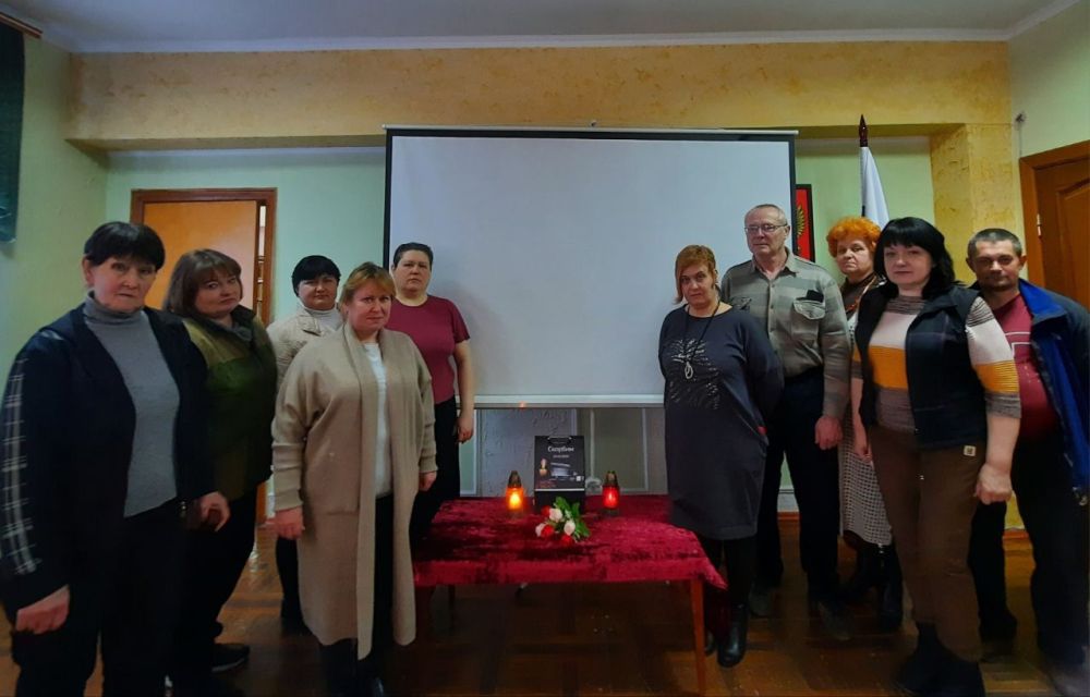 21.03.2025 в МБУ Донской ЦКД почтили минутой молчания всех погибших в страшном теракте, который год назад устроили в торгово- развлекательном центре Крокус Сити Холл, г. Москва 21.03.2025 в МБУ Донской ЦКД почтили минутой молчания всех погибших в страшном теракте, который год назад устроили в торгово- развлекательном центре Крокус Сити Холл, г. Москва