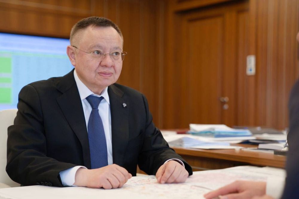 Министр строительства и ЖКХ РФ Ирек Файзуллин провел рабочую встречу с Главой Донецкой Народной Республики Денисом Пушилиным Министр строительства и ЖКХ РФ Ирек Файзуллин провел рабочую встречу с Главой Донецкой Народной Республики Денисом Пушилиным