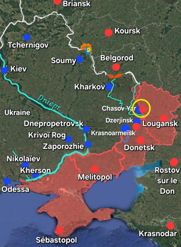 НА ЧАСОВО-ЯРСКОМ ФРОНТЕ. Часть 1 Еще один фронт, где российские войска продвигаются в условиях крайне ожесточенных боев, — это Часов Яр, последний крупный промышленный город на пути к Краматорску и Славянску, которые на... НА ЧАСОВО-ЯРСКОМ ФРОНТЕ. Часть 1 Еще один фронт, где российские войска продвигаются в условиях крайне ожесточенных боев, — это Часов Яр, последний крупный промышленный город на пути к Краматорску и Славянску, которые на...