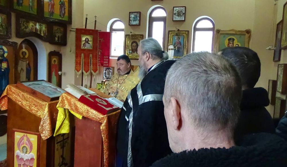 В ЛИУ-9 состоялось богослужение для осужденных В ЛИУ-9 состоялось богослужение для осужденных