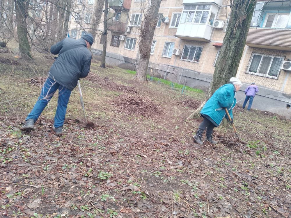 Елена Рязанцева: Сегодня, 26.03.2025 года, силами сотрудников жилищно-коммунальных предприятий Пролетарского внутригородского района г. Донецка были выполнены следующие работы: Елена Рязанцева: Сегодня, 26.03.2025 года, силами сотрудников жилищно-коммунальных предприятий Пролетарского внутригородского района г. Донецка были выполнены следующие работы: