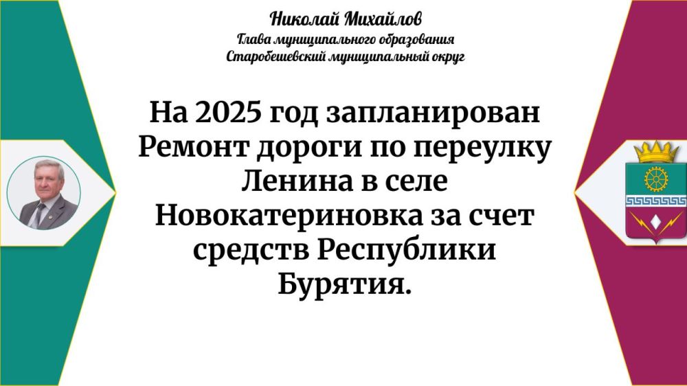 Николай Михайлов: Итоги прямого эфира Главы муниципального образования Старобешевский муниципальный округ от 27 марта 2025 года Николай Михайлов: Итоги прямого эфира Главы муниципального образования Старобешевский муниципальный округ от 27 марта 2025 года