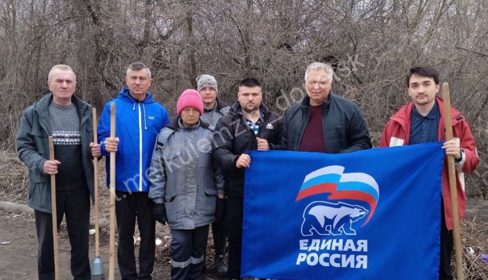 Алексей Кулемзин: Акция «Чистый четверг» во всех районах Донецка! Алексей Кулемзин: Акция «Чистый четверг» во всех районах Донецка!