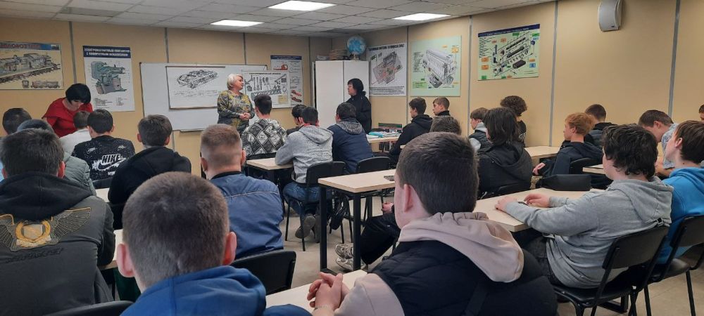 26 марта 2025 года состоялись встречи со студентами учебных заведений Донецкой Народной Республики 26 марта 2025 года состоялись встречи со студентами учебных заведений Донецкой Народной Республики