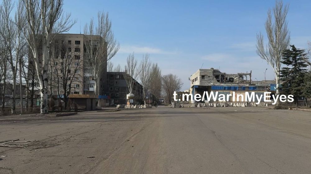 Селидово, конец марта 2025 года Селидово, конец марта 2025 года