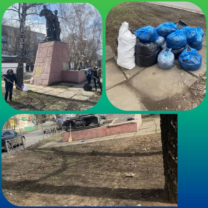 В Торезе состоялся общегородской субботник В Торезе состоялся общегородской субботник