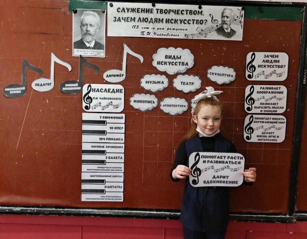В школах Ждановки прошли занятия «Служение творчеством. Зачем людям искусство?» В школах Ждановки прошли занятия «Служение творчеством. Зачем людям искусство?»
