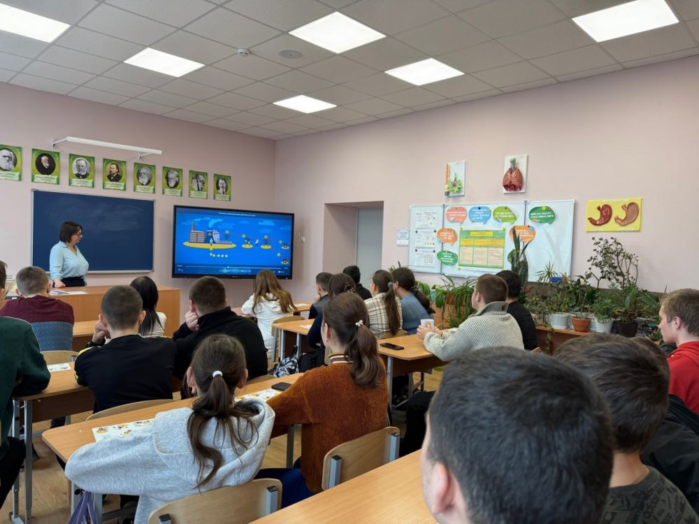 В селе Староигнатьевка провели профориентационный урок В селе Староигнатьевка провели профориентационный урок