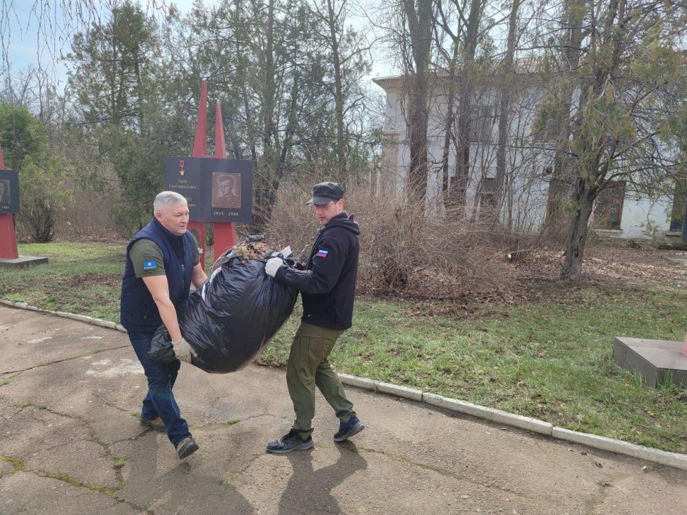 Докучаевцы снова объединились для наведения чистоты и порядка в округе Докучаевцы снова объединились для наведения чистоты и порядка в округе
