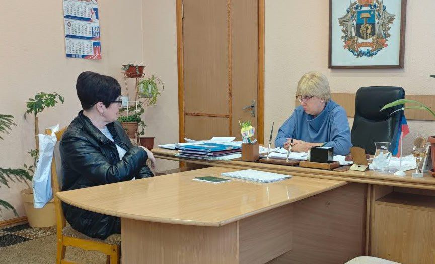 Елена Рязанцева: Сегодня, 31 марта, провела личный прием граждан Елена Рязанцева: Сегодня, 31 марта, провела личный прием граждан